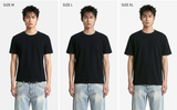 エッセンシャルスタンダード半袖Tシャツ ブラック