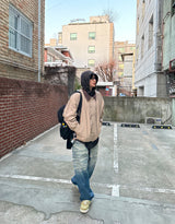 two tone blouson