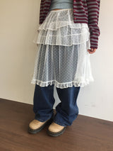 バレルワイドバルーンデニム (1color)