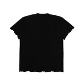 damage cutting t-shirt (black)
