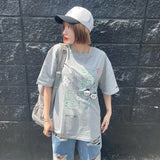 KIRSH X TOKYO CITY ARTWORK T-SHIRT - GRAY  