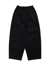 back rivet winter wide pants