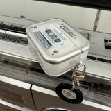 レトロなカセットテープAirpodsケース+チャーム