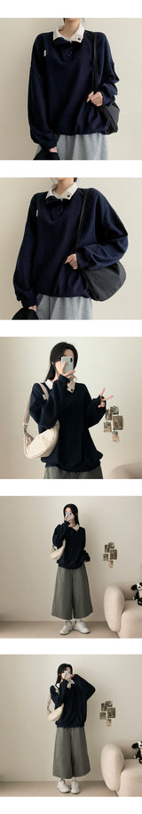 Lit anorak sweatshirt