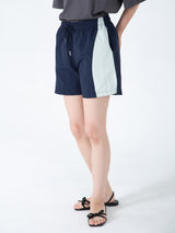 Two Tone Blend Shorts (Navy)