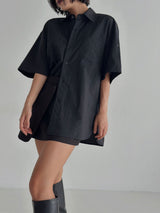 プレディ 2wayロールアップ半袖シャツ(3color)