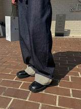 [Premium] ASCLO ロールアップローデニムパンツ (2color)