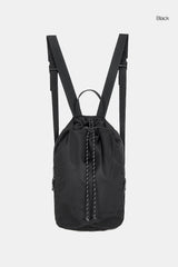 Our draw string net backpack