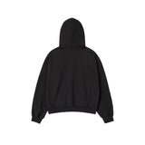 25FW WOMAN トゥインクルクロップフーディー ブラック