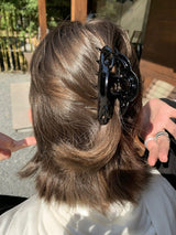 Black ethnic hair claw