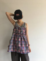 TK パッチワークブラウス (2color)