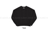 (WOOL) HEAVY CABLE KNIT