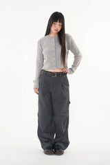Chili cashmere crop cardigan