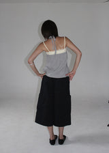 LACE LONG SLEEVELESS TOP