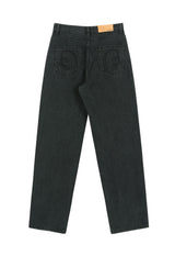 Essential Denim Pants (BLACK)
