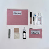 Étang Denim Pouch set | Pink