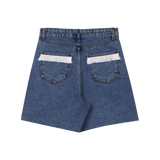HALF DENIM SHORTS