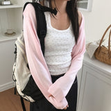 Bessy V-Neck Sheer Lightweight Summer Cardigan (8 colors)
