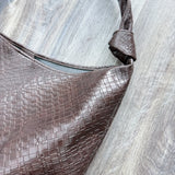 Woven Knot Shoulder Bag