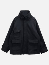 ブレンドネックビジューラインショートコート（3c）