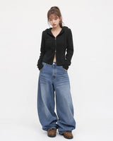 (UNISEX) ゲットーバルーンデニム