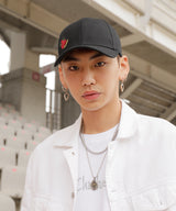 Chubasco ウィードレッドローズボールキャップ BCB015 ブラック