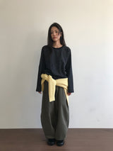 アベニューストライプロングスリーブ（4 Colors)