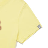 ウィッティバニークロップモーダルTシャツ [ライトイエロー]