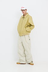 CLASSIC WIDE TRACK PANTS CREAM