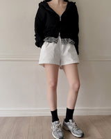 Work cotton banding shorts