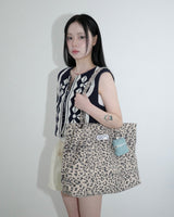 Leopard max tote bag