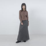 Check tied shirt 005