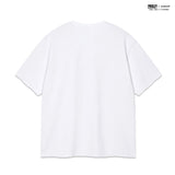 カットフレーム Tシャツ［ホワイト］