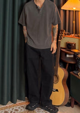 [ VIR Style Original ] Damage Canvas Carpenter Pants 4COLOR