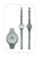 Lucky Clover Watch (Silver Ivory)