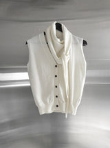 Lumen Scarf Shawl Knit Vest