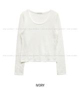 Hug Basic Standard U-Neck Knit