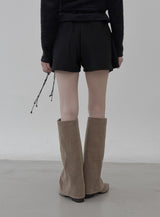 Merve Wrap Skirt Pants