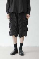 shirring volume pants