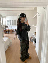 CAMOFLAGE POCKET PANTS