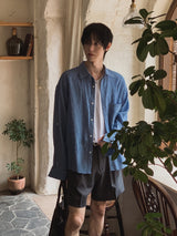 サマークーリングハーフスラックス 3color