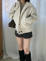 Prim high-neck jacket (2 colors)