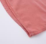 Glass Pigment Basic Cotton Shirt