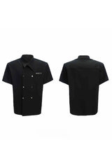 ダブルブレスティドシャツTシャツ