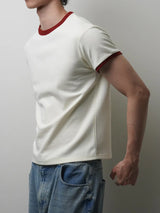 TP8 Tipped Rib-Knit Tee