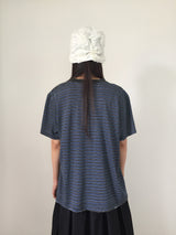 ダメージクルーネックTシャツ(2color)