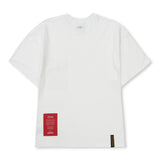 カモフラージュポケットセミオーバーサイズTシャツ ホワイト