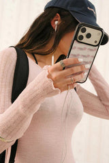 【即日発送】バブルガムiPhoneケース ホワイト