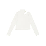 shoulder cut out tops