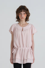 Sally string blouse_pink
